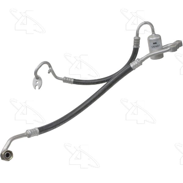 1987-1988 Chevrolet Cavalier A/C Refrigerant Discharge / Suction Hose Assembly (Four Seasons)