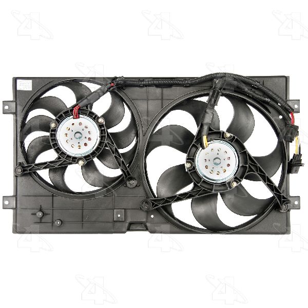 1998-2005 Volkswagen Beetle Dual Radiator and Condenser Fan Assembly (Four Seasons)
