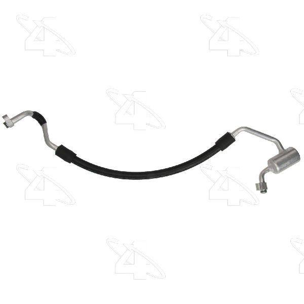 2002-2007 Toyota Land Cruiser A/C Refrigerant Suction Hose - Front (Four Seasons)