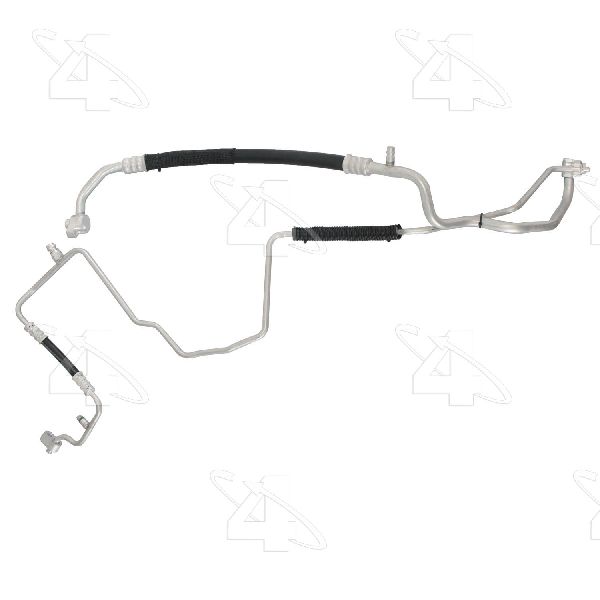 2012-2017 Jeep Wrangler A/C Suction and Liquid Line Hose Assembly (Four Seasons)