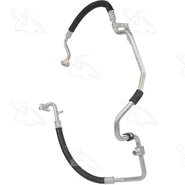2008-2010 Dodge Grand Caravan A/C Refrigerant Suction Hose - Front (Four Seasons)