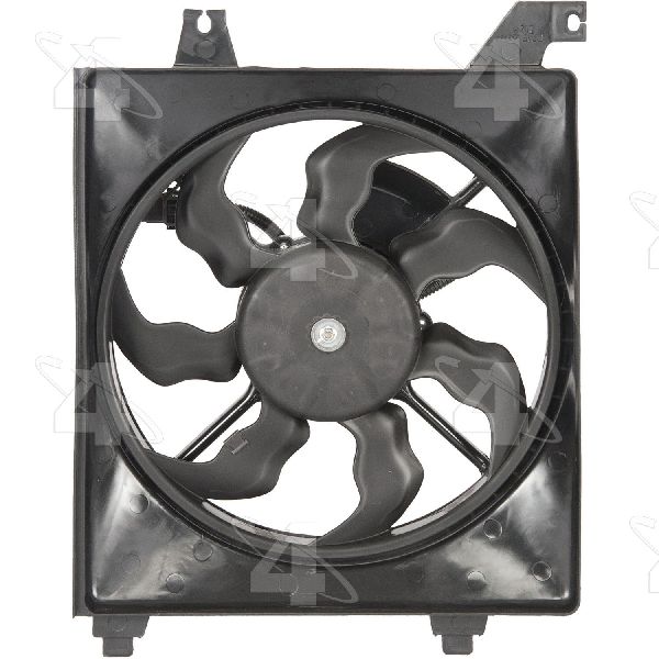 2007-2010 Hyundai Accent A/C Condenser Fan Assembly (Four Seasons)