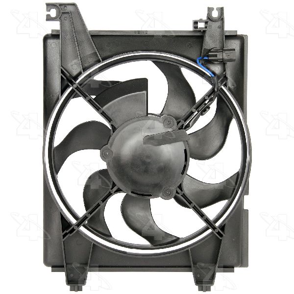 2003-2008 Hyundai Tiburon A/C Condenser Fan Assembly (Four Seasons)