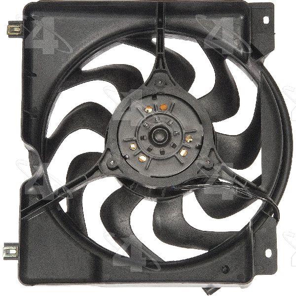 1997-2001 Jeep Cherokee Engine Cooling Fan Assembly (Four Seasons)