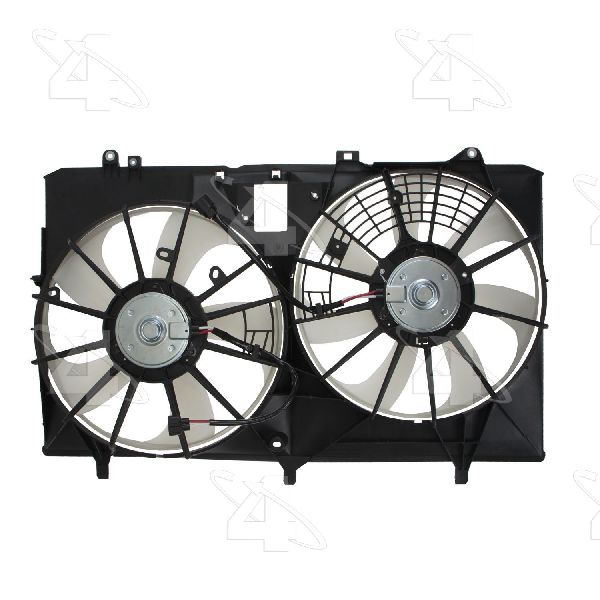 2010-2015 Lexus RX350 Dual Radiator and Condenser Fan Assembly (Four Seasons)