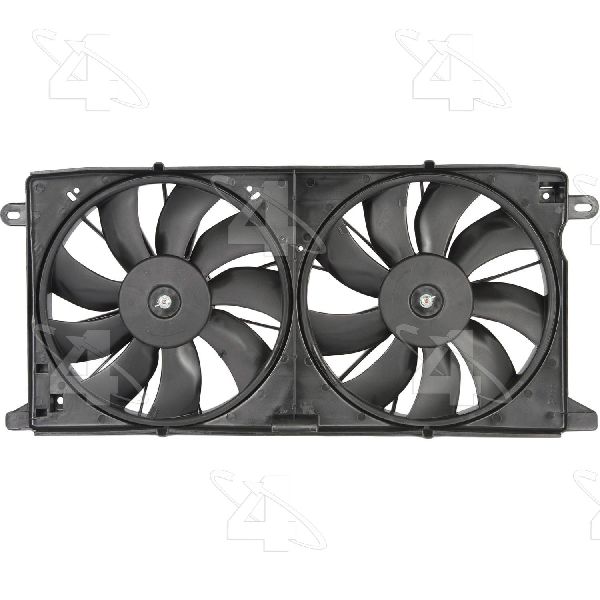 2001-2003 Oldsmobile Aurora Dual Radiator and Condenser Fan Assembly (Four Seasons)