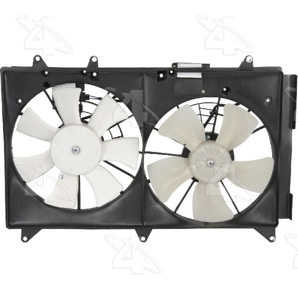 2007-2009 Mazda CX-7 Dual Radiator and Condenser Fan Assembly (Four Seasons)