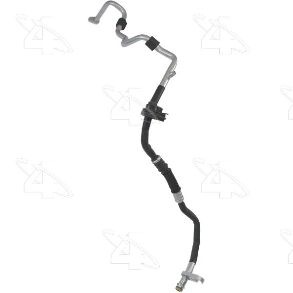 2006-2011 Audi A6 A/C Refrigerant Suction Hose (Four Seasons)