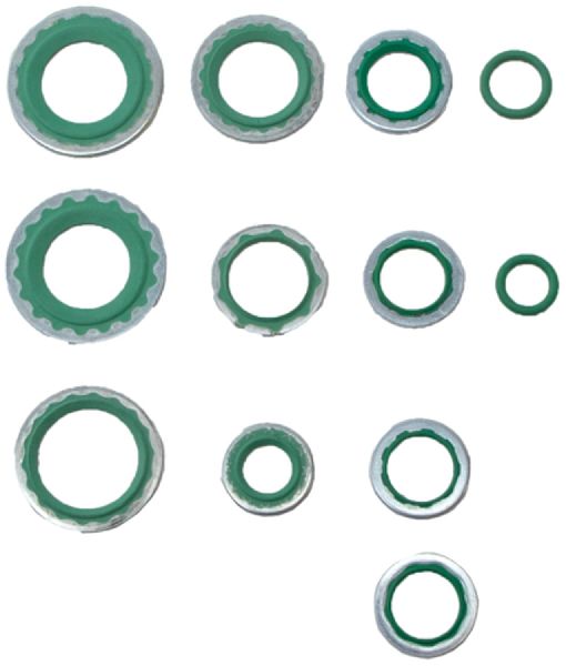 2006-2007 Freightliner FLD120 A/C System O-Ring and Gasket Kit (Four Seasons)