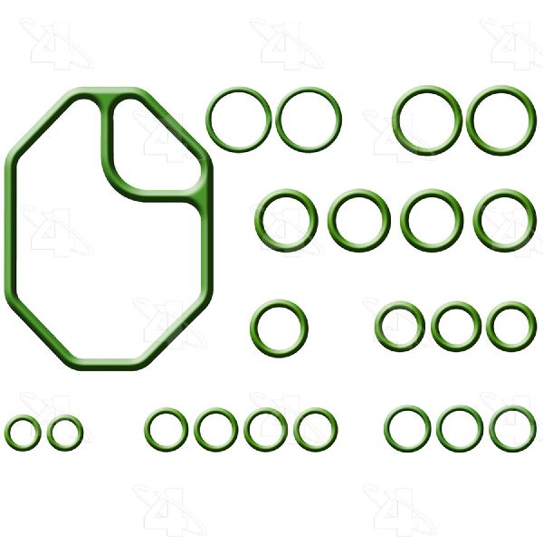 1996-2000 Dodge Caravan A/C System O-Ring and Gasket Kit (Four Seasons)