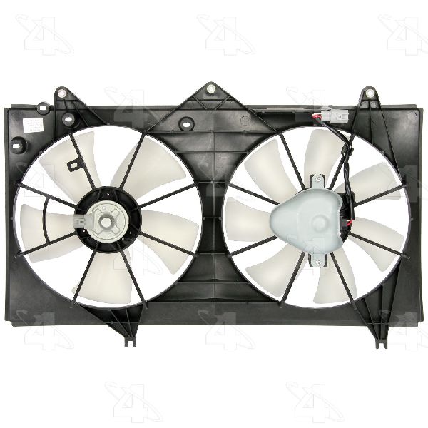 2002-2005 Toyota Camry Dual Radiator and Condenser Fan Assembly (Four Seasons)