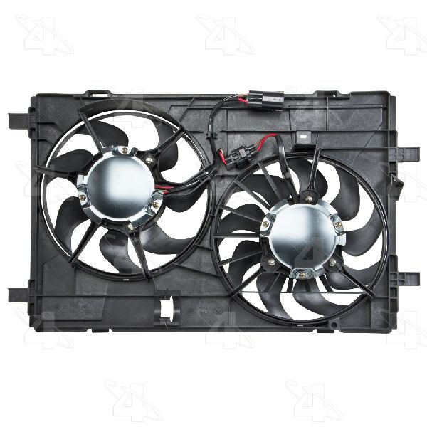 2009-2010 Mazda 6 Dual Radiator and Condenser Fan Assembly (Four Seasons)