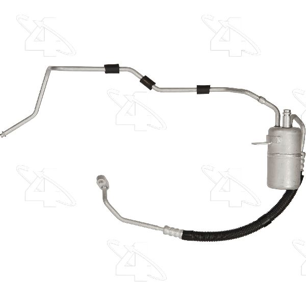 2009 Chevrolet Uplander A/C Receiver Drier with Hose Assembly (Four Seasons)
