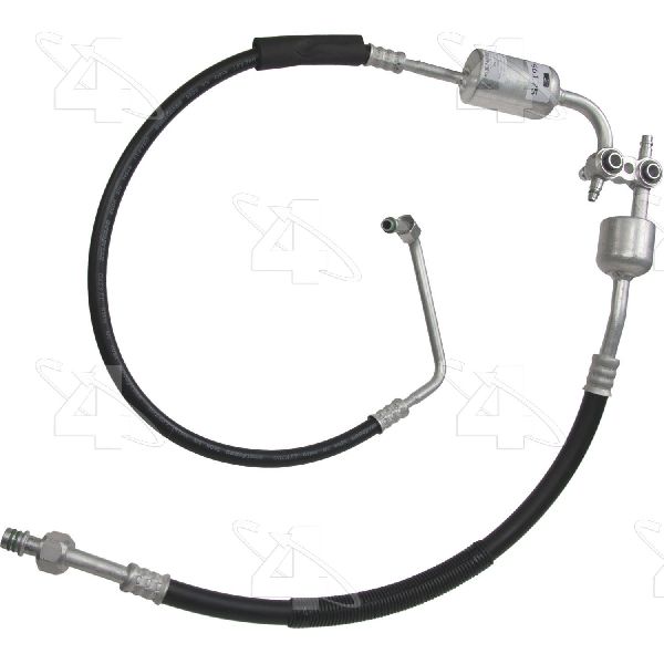 1996-1998 GMC C1500 A/C Refrigerant Discharge / Suction Hose Assembly (Four Seasons)