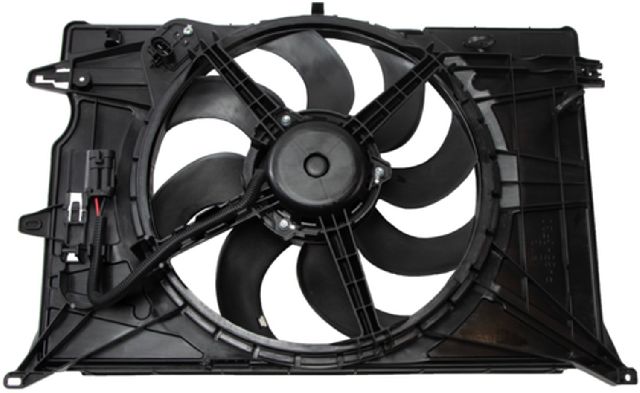 2015-2018 Jeep Renegade Engine Cooling Fan Assembly (Four Seasons)