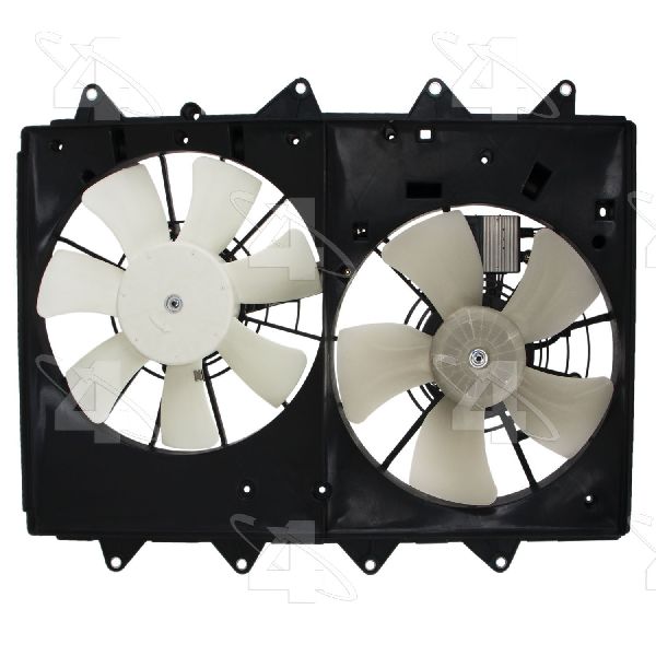 2007-2009 Mazda CX-9 Dual Radiator and Condenser Fan Assembly (Four Seasons)