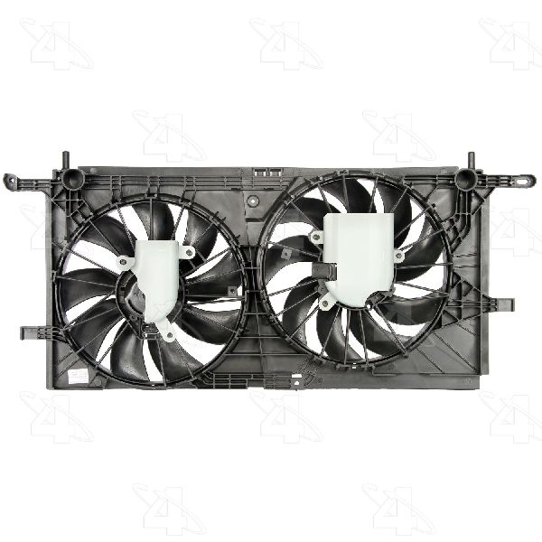 2001-2005 Pontiac Aztek Dual Radiator and Condenser Fan Assembly (Four Seasons)