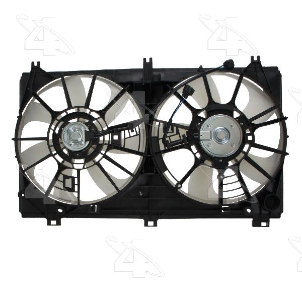2014-2015 Lexus IS250 Dual Radiator and Condenser Fan Assembly (Four Seasons)