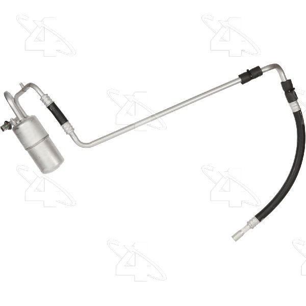 1988-1990 Ford Taurus A/C Accumulator with Hose Assembly (Four Seasons)
