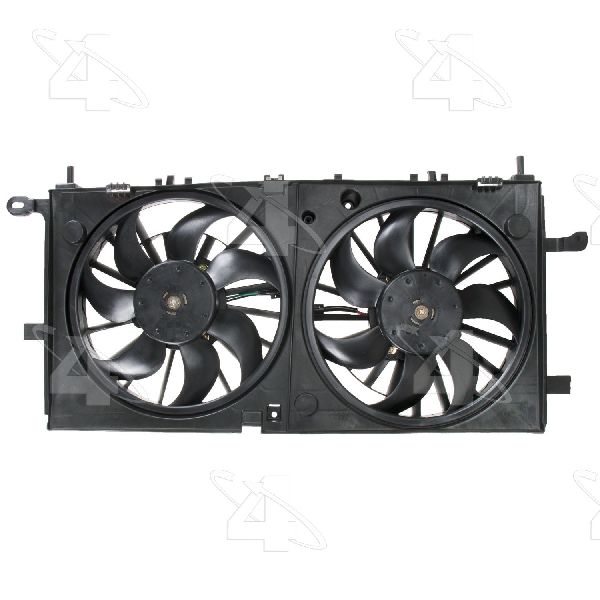 2005-2008 Chevrolet Uplander Dual Radiator and Condenser Fan Assembly (Four Seasons)