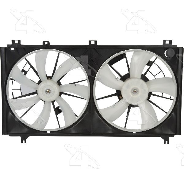 2006-2008 Lexus IS350 Dual Radiator and Condenser Fan Assembly (Four Seasons)