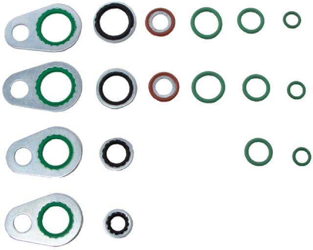 2015-2019 Ford Mustang A/C System O-Ring and Gasket Kit (Four Seasons)