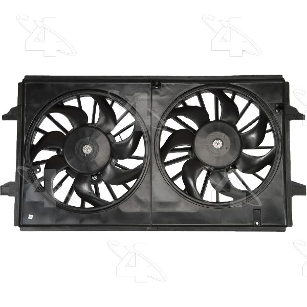 2006-2010 Pontiac G6 Dual Radiator and Condenser Fan Assembly (Four Seasons)