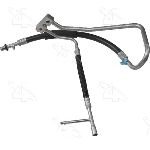 1989-1990 Mercury Cougar A/C Refrigerant Discharge / Suction Hose Assembly (Four Seasons)
