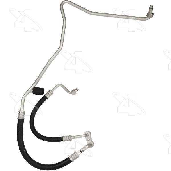1990-1991 Saab 9000 A/C Refrigerant Discharge / Suction Hose Assembly (Four Seasons)