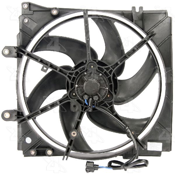 1998-1999 Mazda 626 Engine Cooling Fan Assembly (Four Seasons)