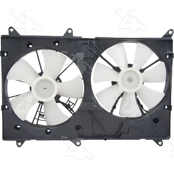 2001-2007 Toyota Highlander Dual Radiator and Condenser Fan Assembly (Four Seasons)