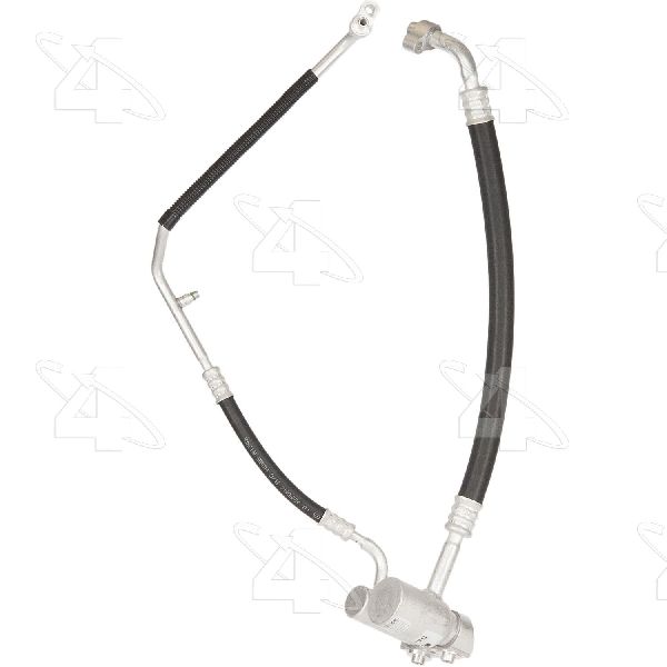 2001-2002 GMC C3500HD A/C Refrigerant Discharge / Suction Hose Assembly (Four Seasons)