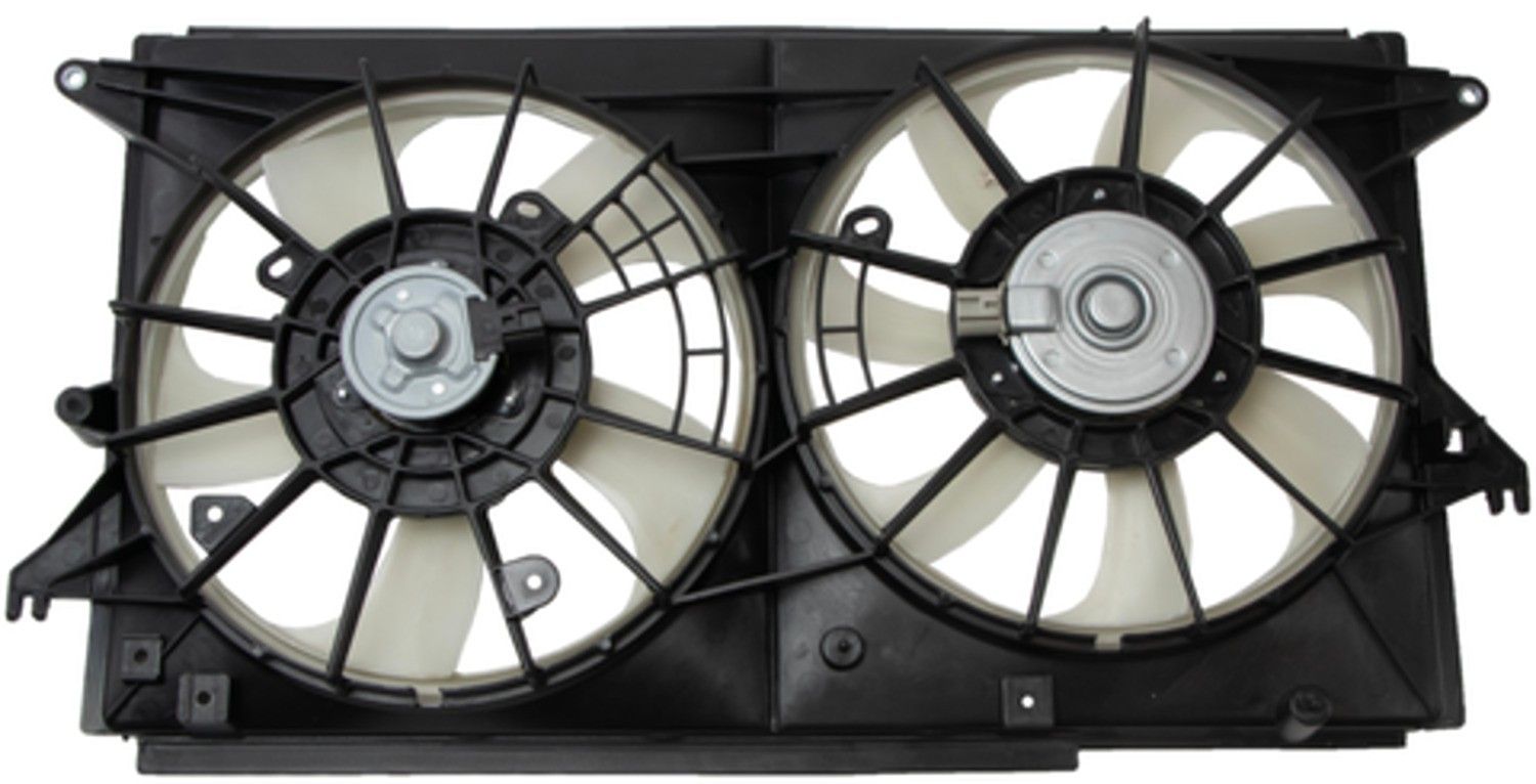 2015, 2014, 2013, 2012 Mazda 5 Dual Radiator and Condenser Fan Assembly