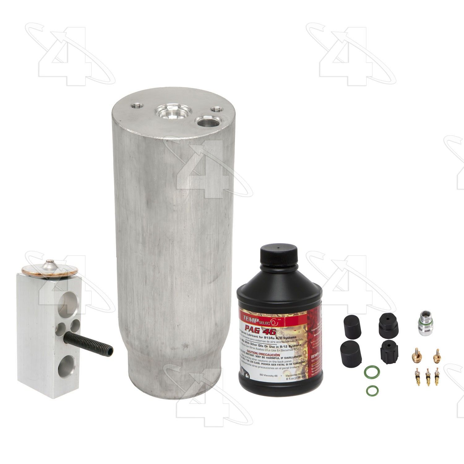 2007, 2006, 2005, 2004, 2003, 2002 Dodge Caravan & Country A/C Compressor Replacement Service Kit