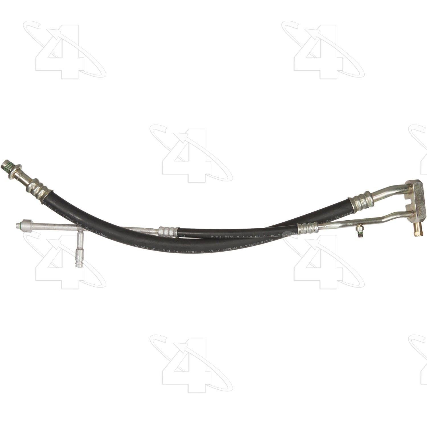 2005, 2004, 2003 Ford Crown Victoria Victoria A/C Refrigerant Discharge / Suction Hose Assembly