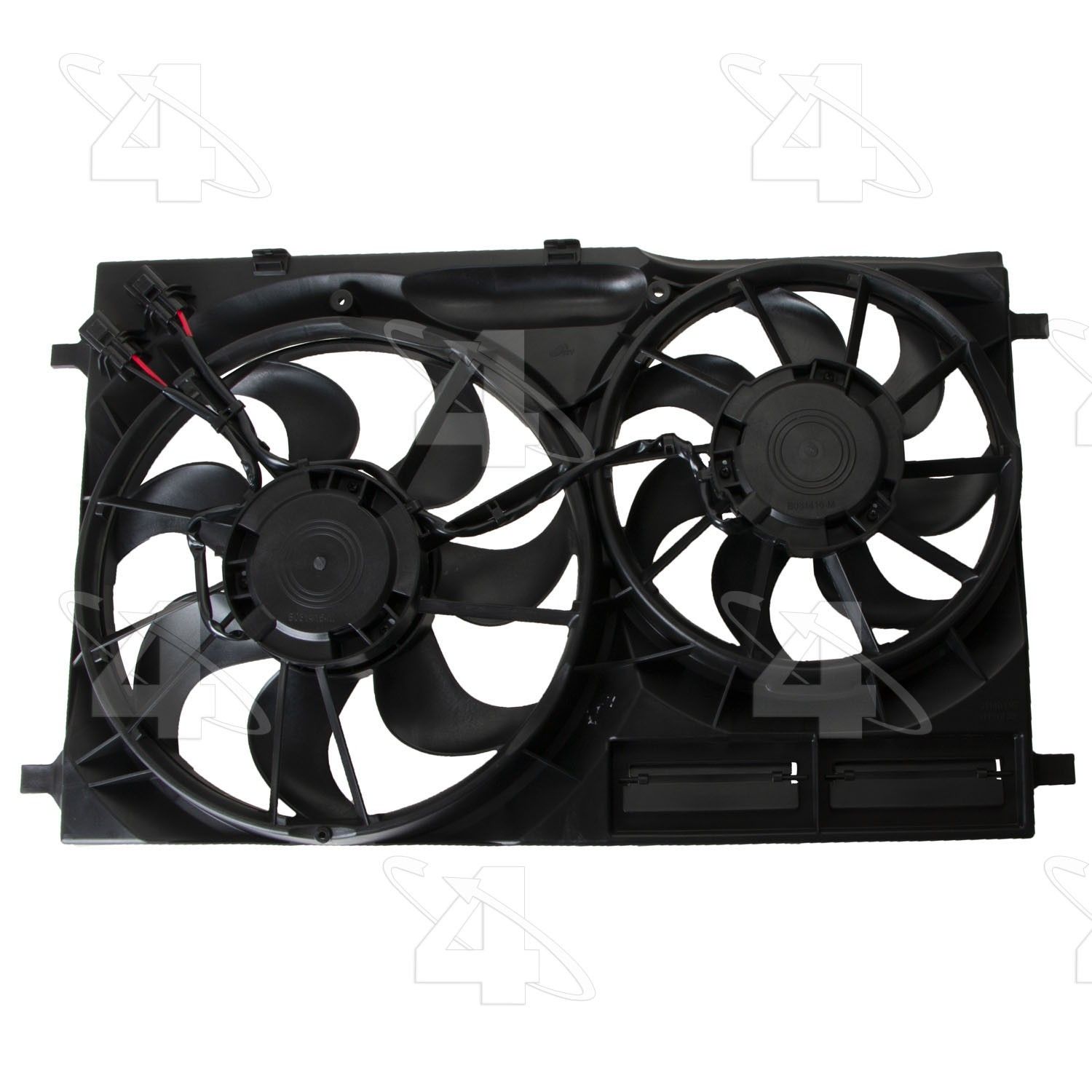 Dual Radiator and Condenser Fan Assembly
