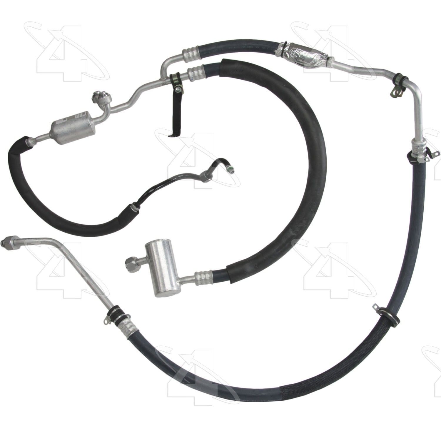 1998, 1997, 1996 Chevrolet Astro A/C Refrigerant Discharge / Suction Hose Assembly