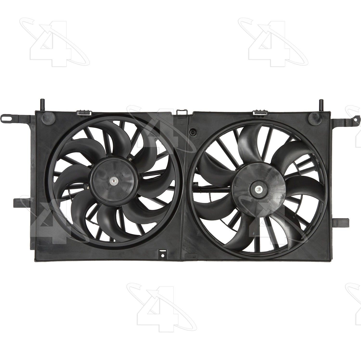 2006, 2005 Saturn Relay Dual Radiator and Condenser Fan Assembly