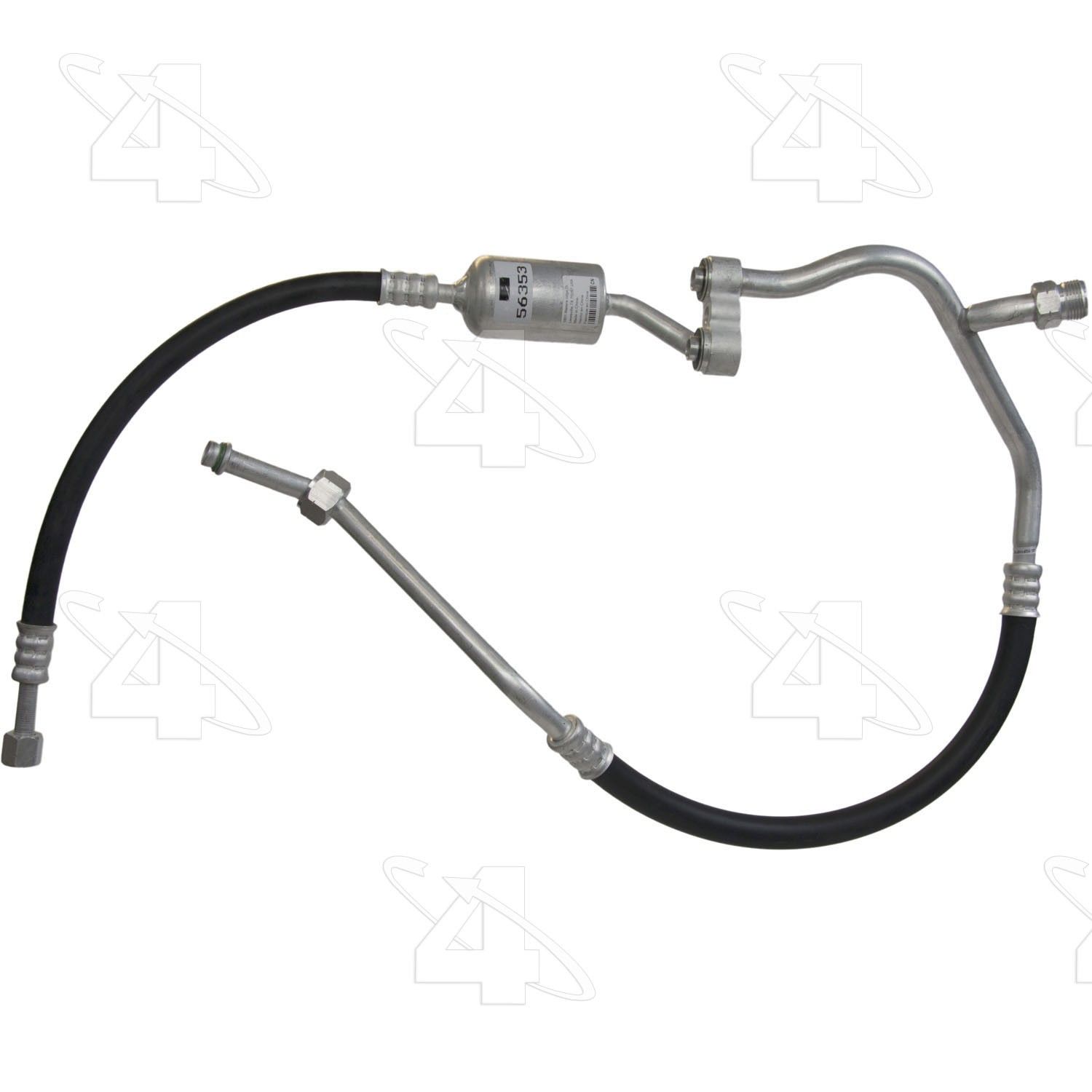 1994 Chevrolet Astro A/C Refrigerant Discharge / Suction Hose Assembly