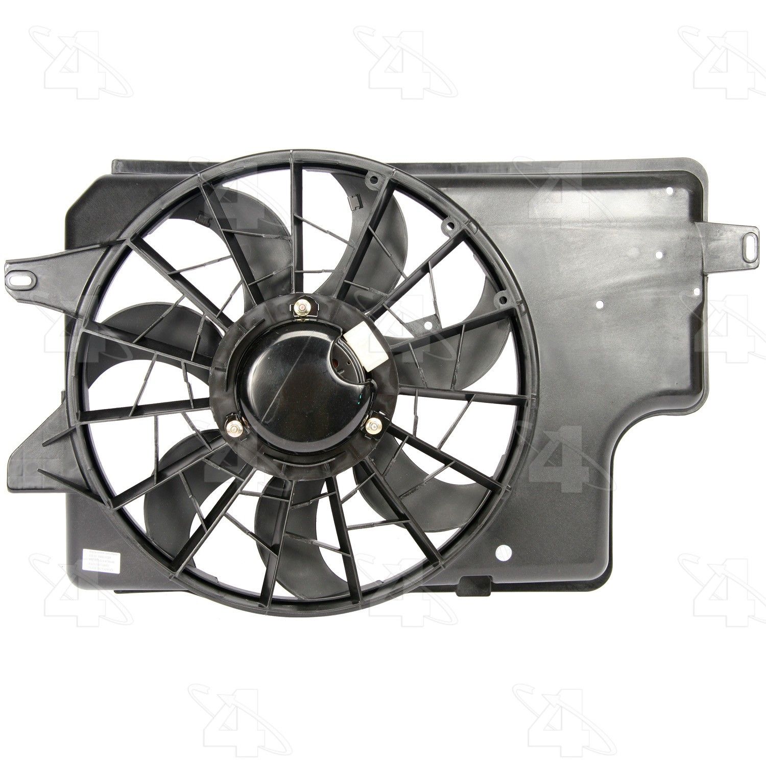1996, 1995, 1994 Ford Mustang Dual Radiator and Condenser Fan Assembly
