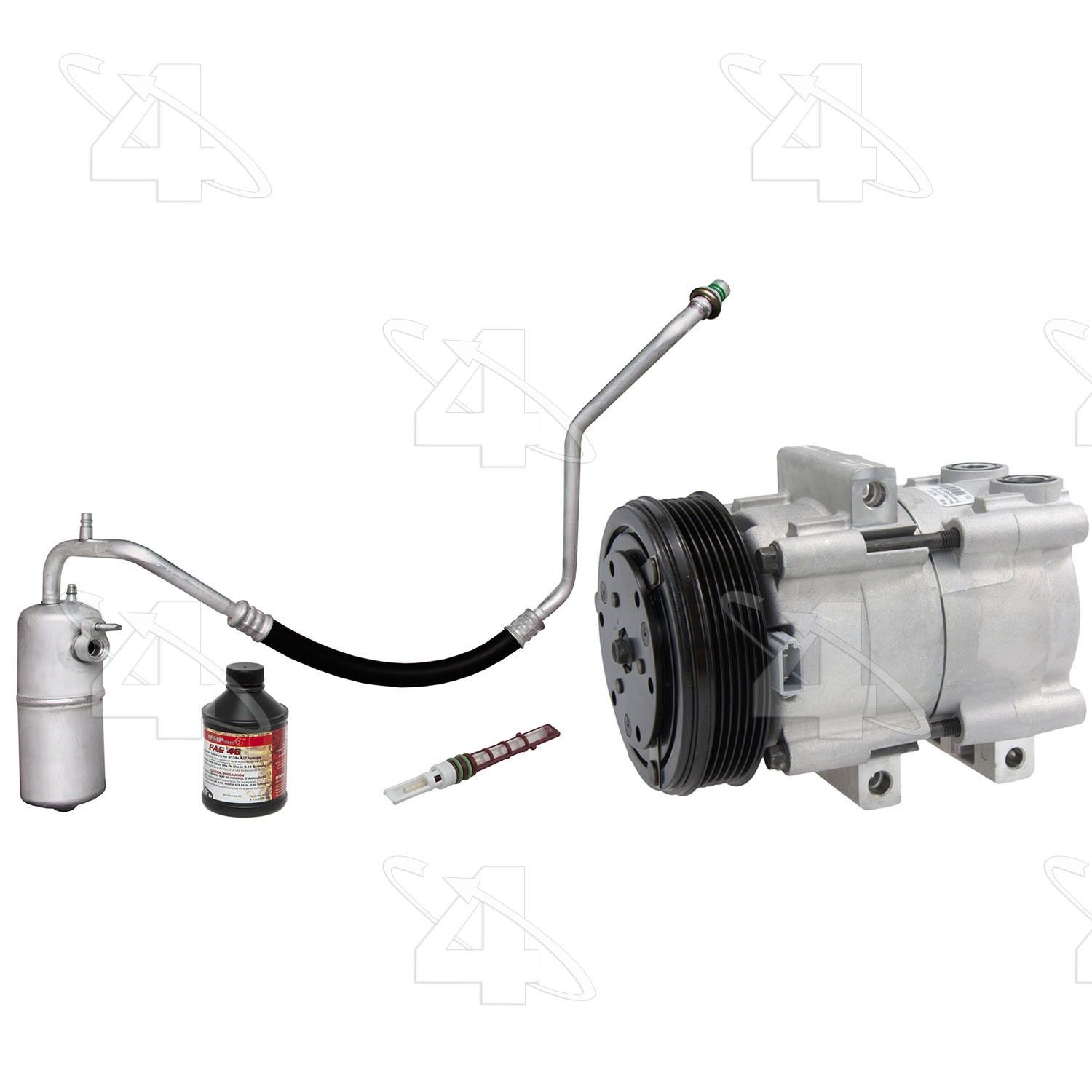 2004, 2003, 2002, 2001, 2000, 1999 Ford F-150 A/C Compressor Kit