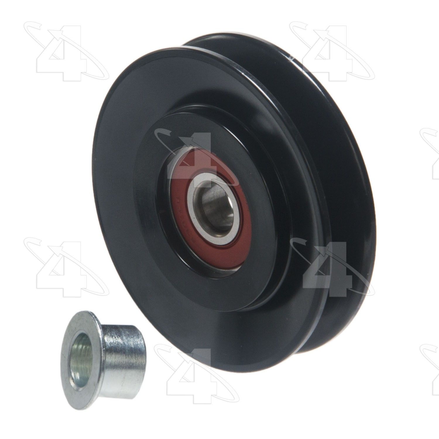 1994, 1993, 1992, 1991, 1990, 1989, 1988, 1987, 1986 Hyundai Excel Accessory Drive Belt Idler Pulley