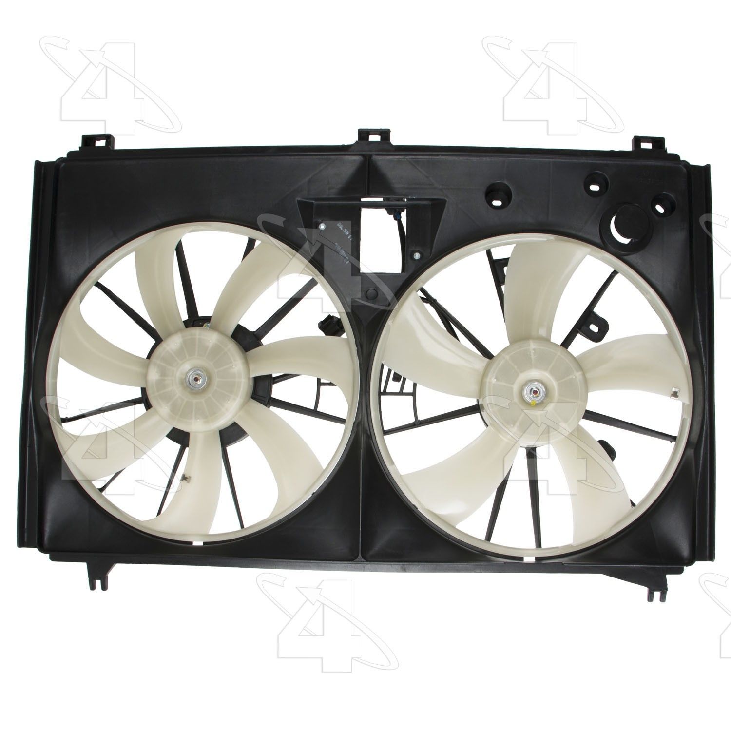 2015, 2014, 2013, 2012, 2011, 2010, 2009, 2008, 2007 Lexus LS460 Dual Radiator and Condenser Fan Assembly