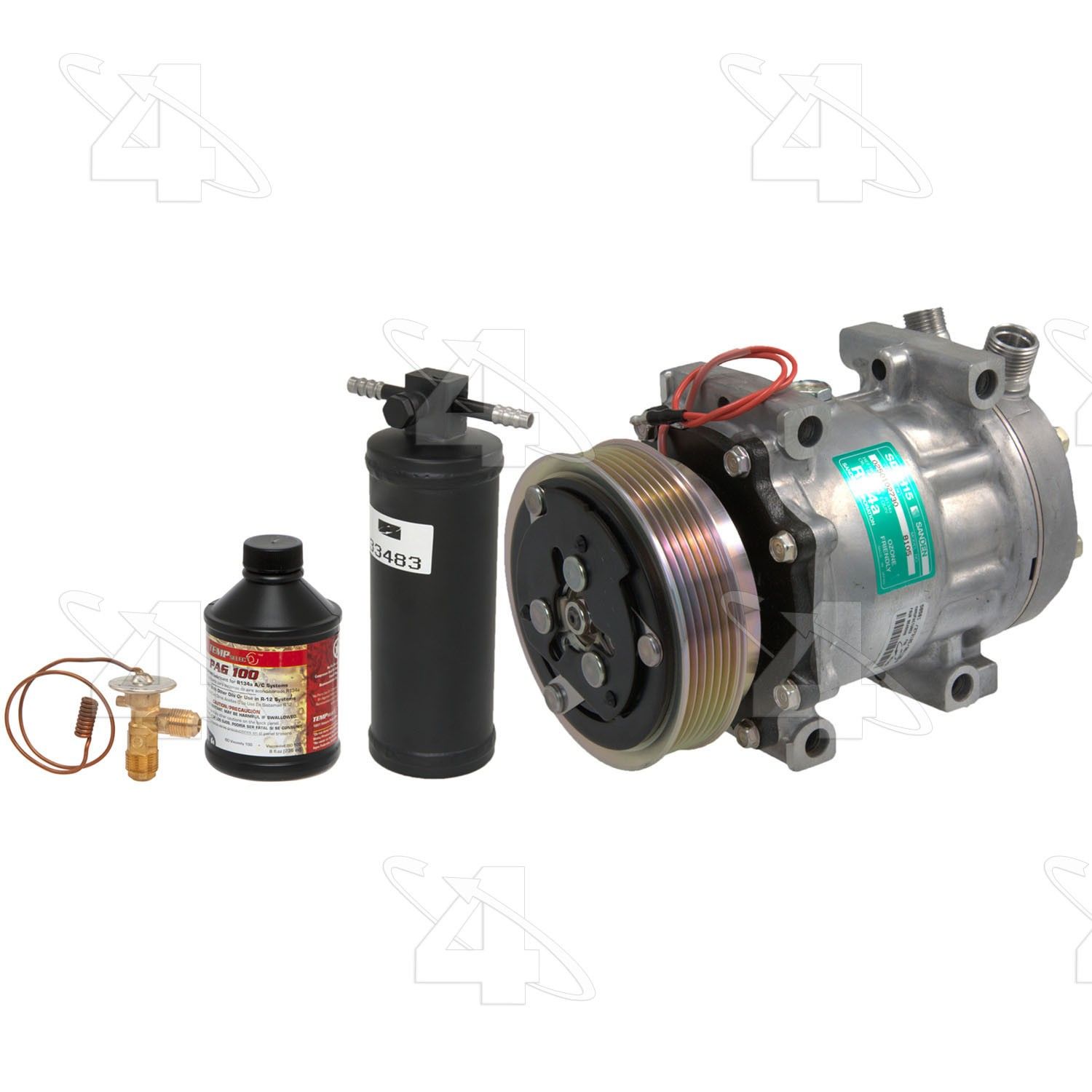 1988 Ford Bronco A/C Compressor Kit