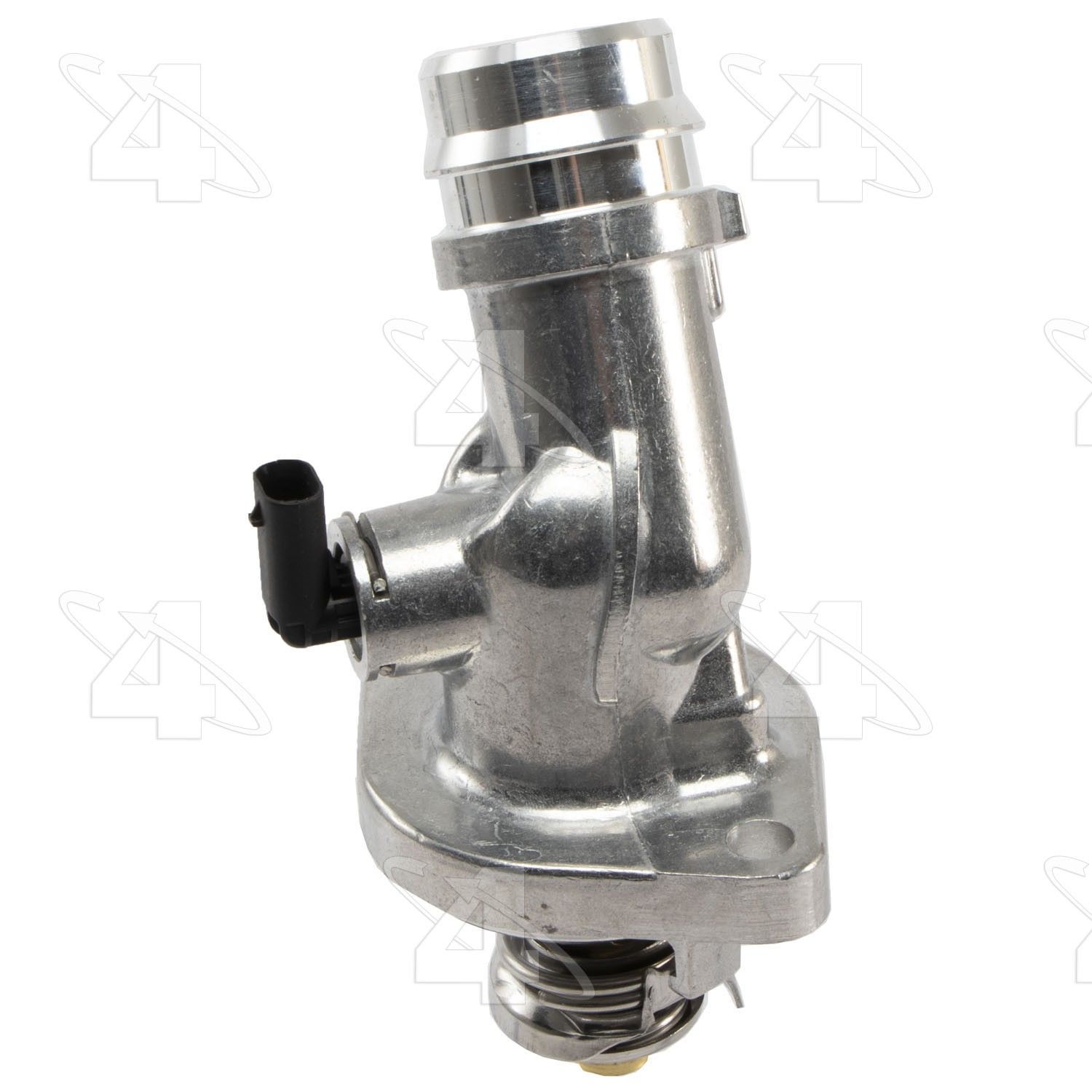 2021, 2020, 2019 Kia Forte Engine Coolant Thermostat / Water Outlet Assembly