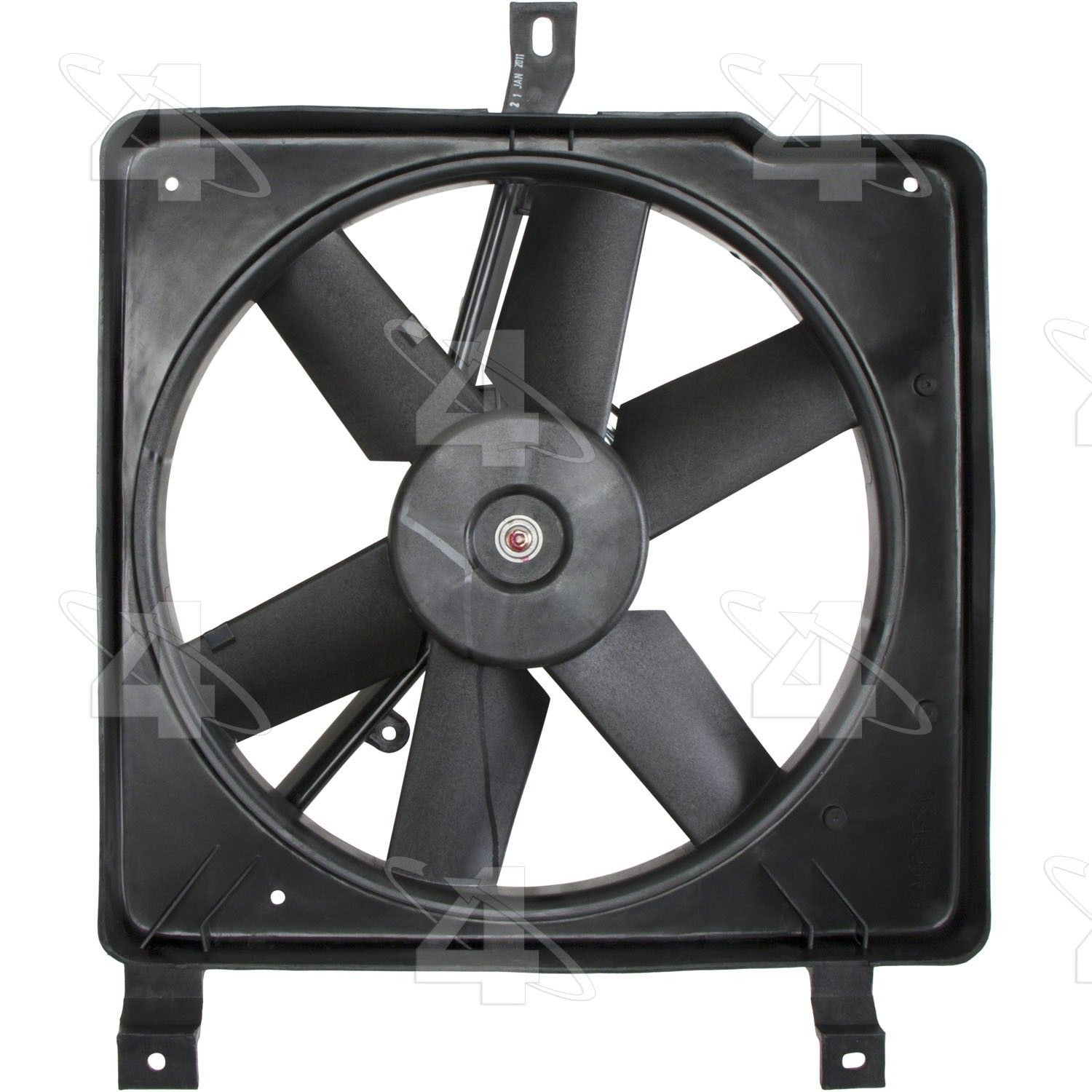 1994, 1993, 1992, 1991, 1990 Chevrolet Cavalier Engine Cooling Fan Assembly