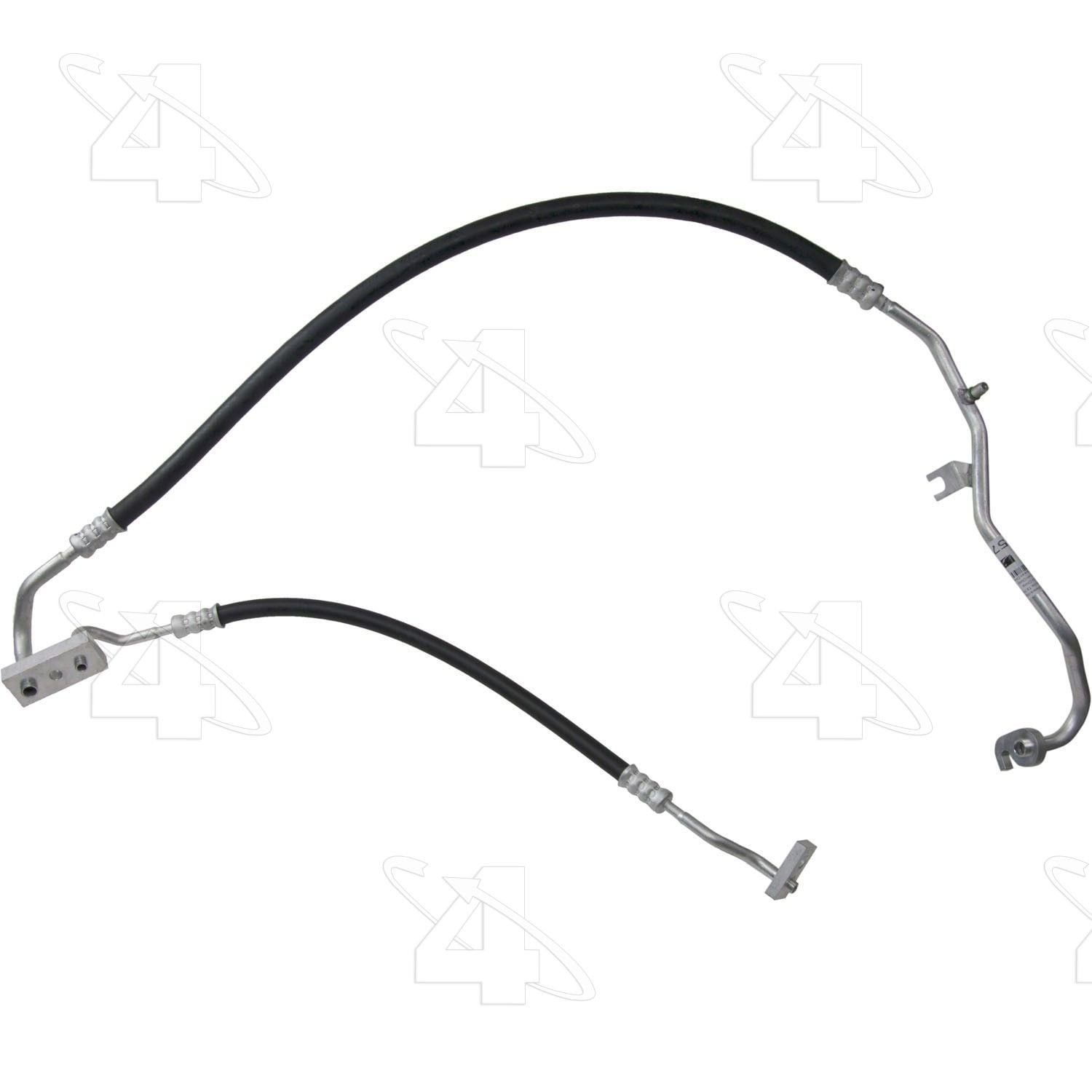 1993, 1992 Dodge W150 A/C Discharge and Liquid Line