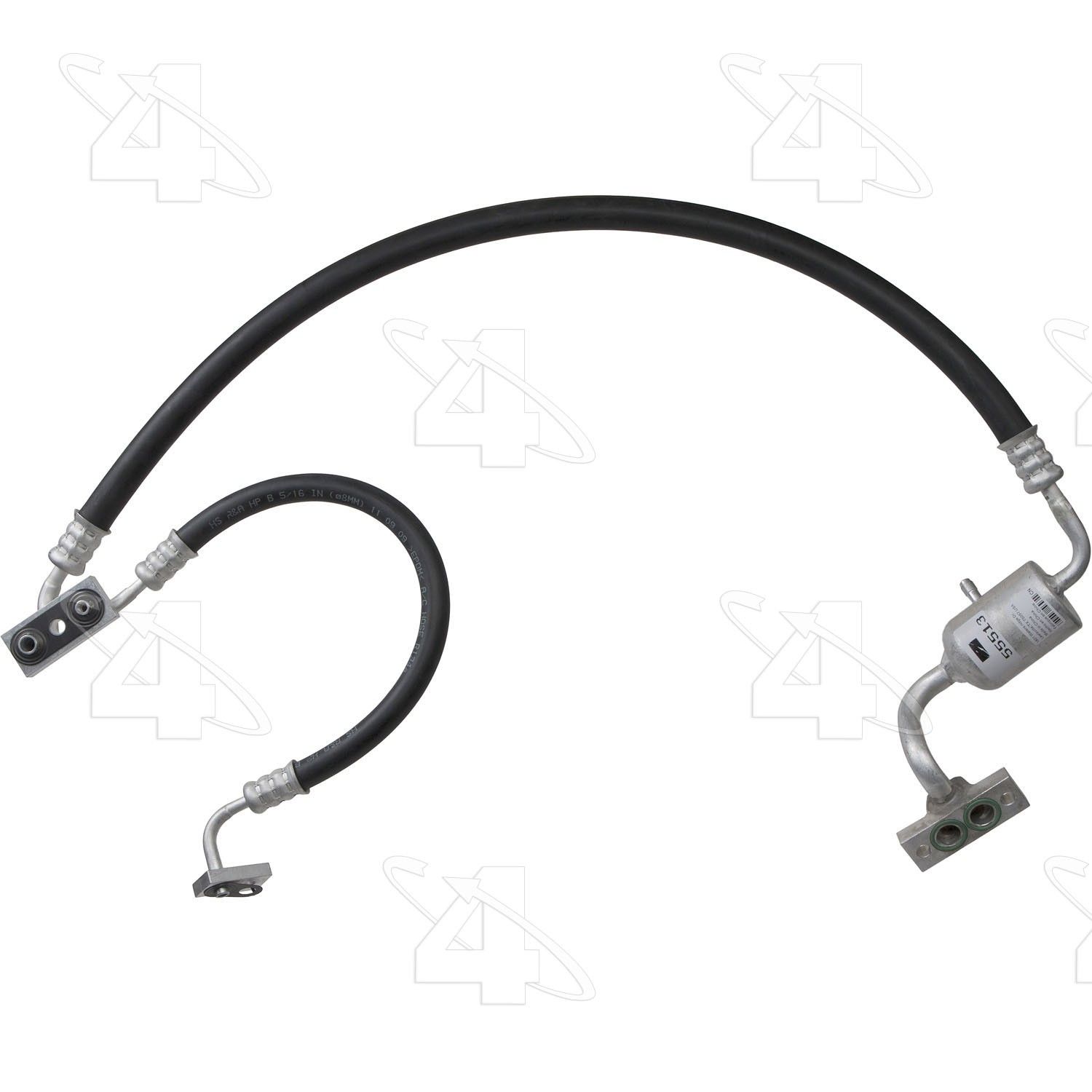 1987, 1986, 1985, 1984 Dodge D100 A/C Discharge and Liquid Line