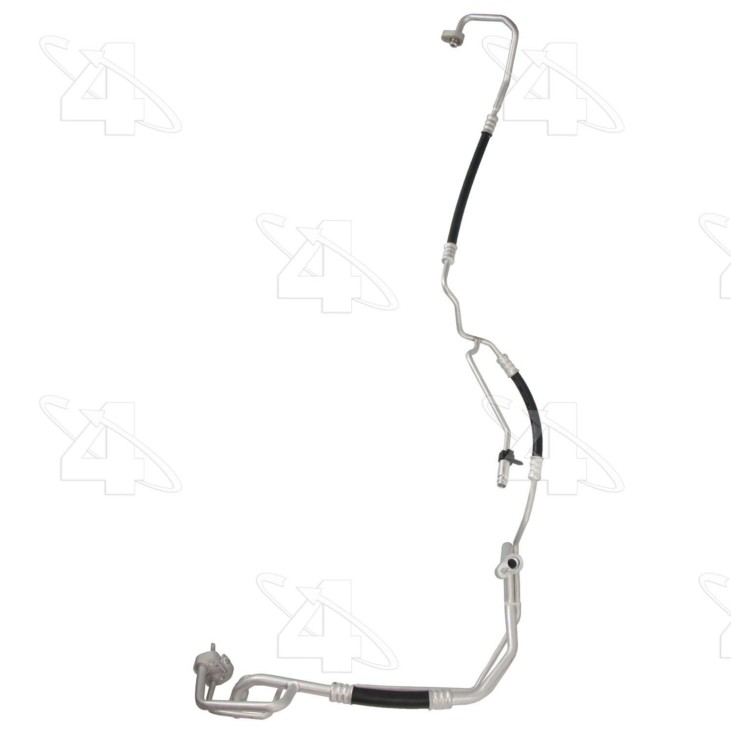 2013, 2012, 2011 Ford Explorer A/C Suction and Liquid Line Hose Assembly