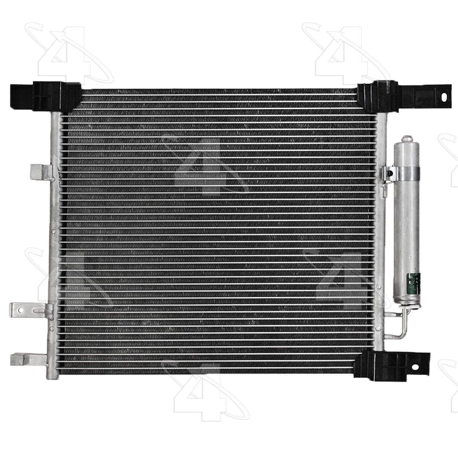 2019, 2018, 2017, 2016, 2015, 2014 Nissan Versa Note A/C Condenser and Receiver Drier Assembly